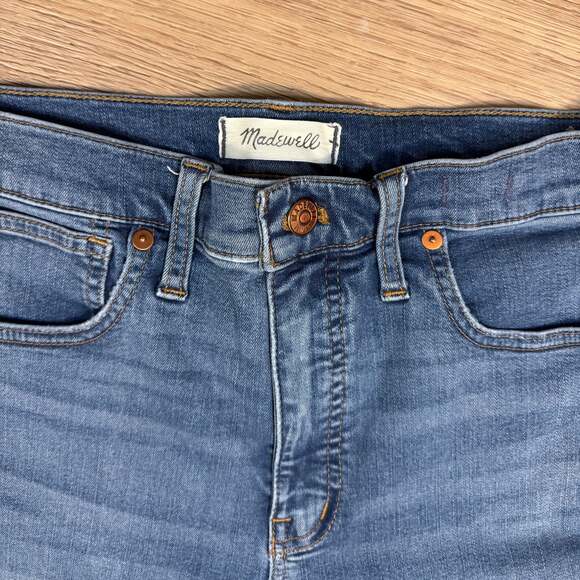 Madewell Denim - Madewell Stovepipe Jeans in Medium Blue Wash Size 28